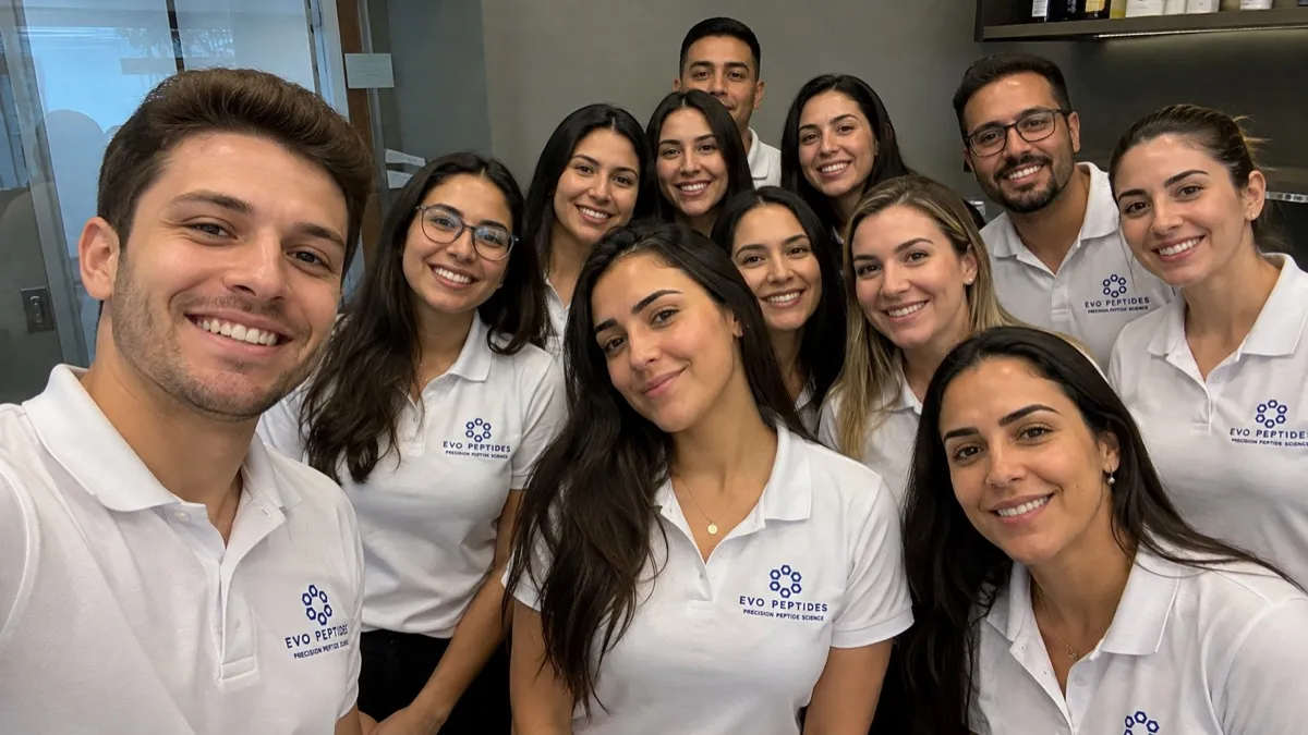 Equipe real Evo Peptídeos