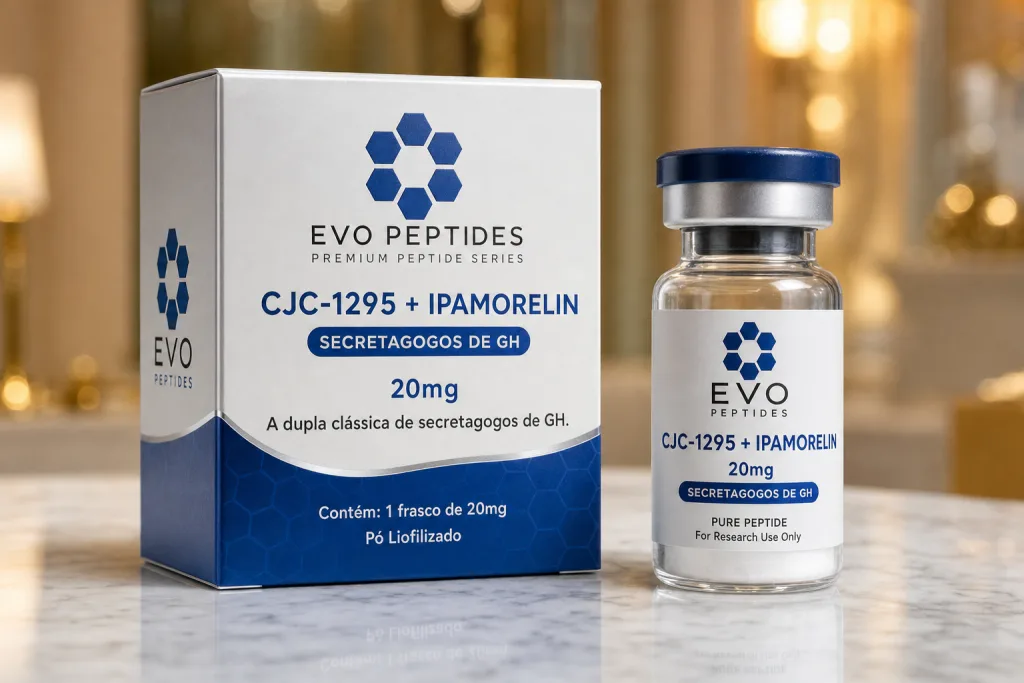 Embalagem de CJC-1295 + Ipamorelin 20 mg