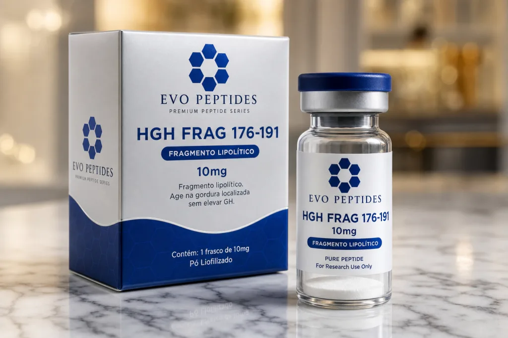 Embalagem de HGH Frag 176-191 10 mg